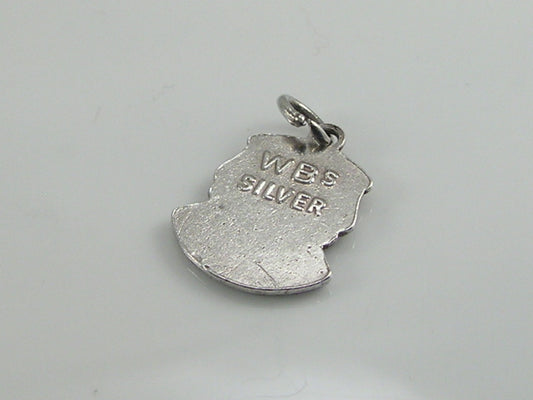 Vintage Silver Blackpool Travel Shield Charm