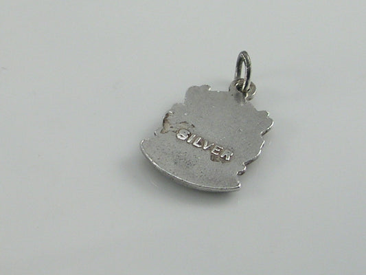 Vintage Silver Llandudno Travel Shield Charm