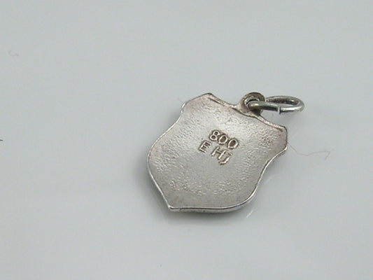 Vintage Silver Braunlage Travel Shield Charm