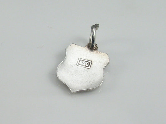 Vintage Silver Seefeld Tirol Travel Shield Charm