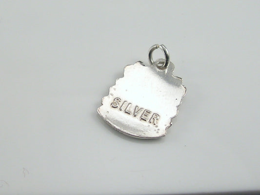 Vintage Silver Harewood House Travel Shield Charm