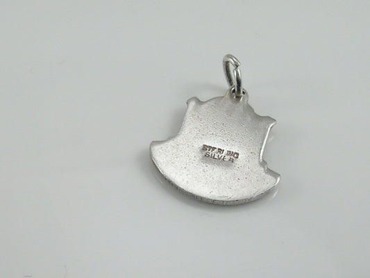 Vintage Silver Middlesborough Travel Shield Charm