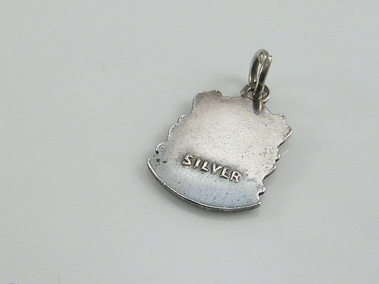 Vintage Silver Ilfracombe Travel Shield Charm