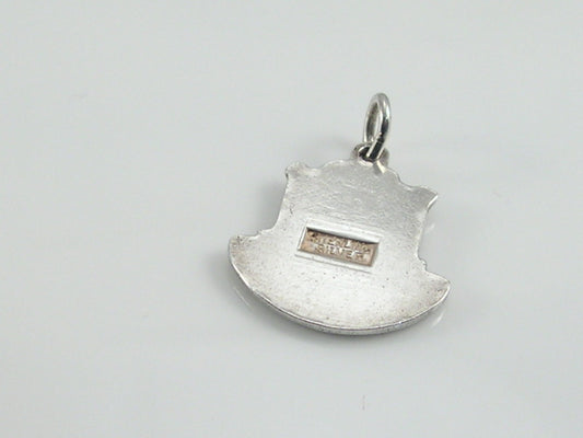 Vintage Silver Knaresborough Travel Shield Charm