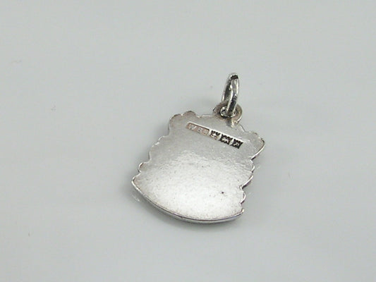 Vintage Silver Blackpool Travel Shield Charm