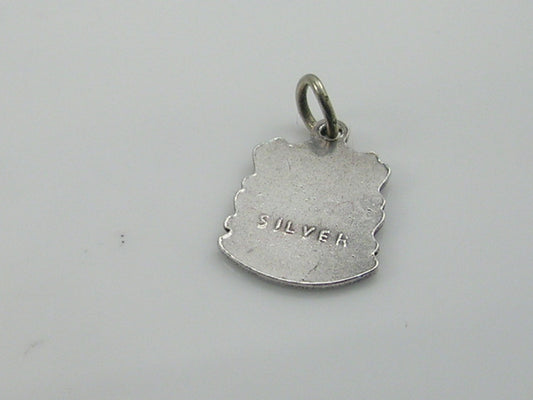Vintage Silver Windermere Travel Shield Charm