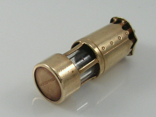 Vintage 3D 9ct Gold Miners Lamp Charm. H/MK 1969   WHC