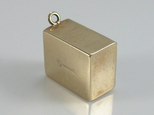 Vintage 3D 9ct Gold 5 Five Pound Note Charm. H/MK 1965
