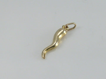 Vintage 9ct Gold Horn of Plenty Charm Pendant