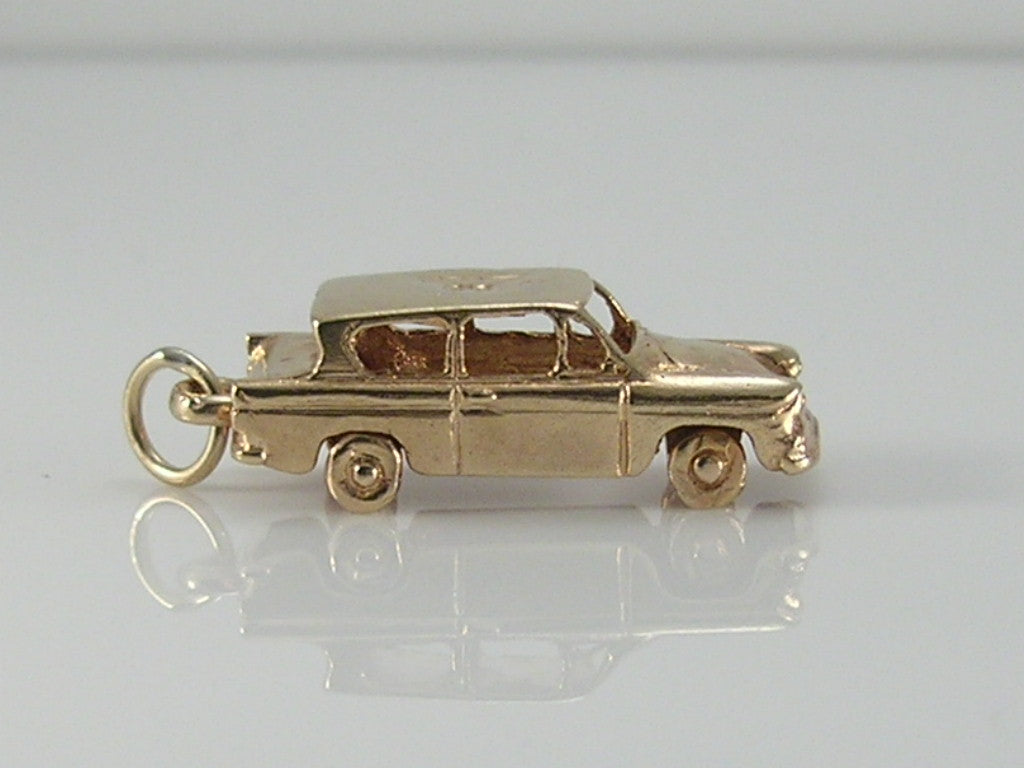 Vintage 9ct Gold Ford Anglia Car Charm H/MK 1964