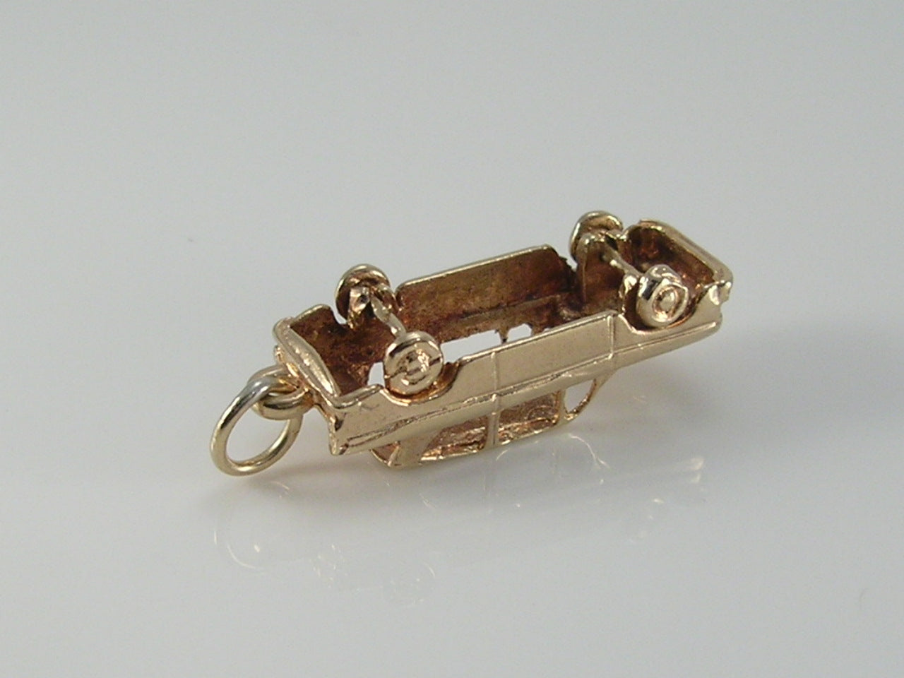 Vintage 9ct Gold Ford Anglia Car Charm H/MK 1964