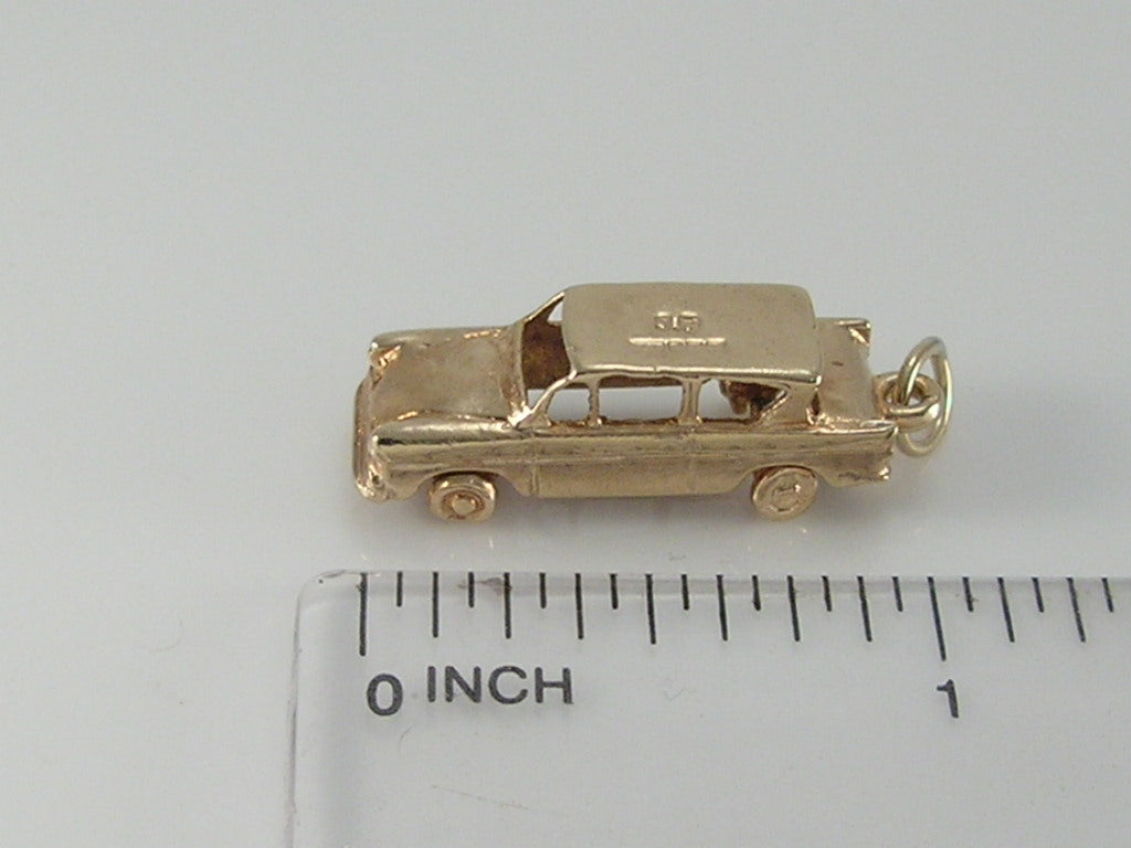 Vintage 9ct Gold Ford Anglia Car Charm H/MK 1964