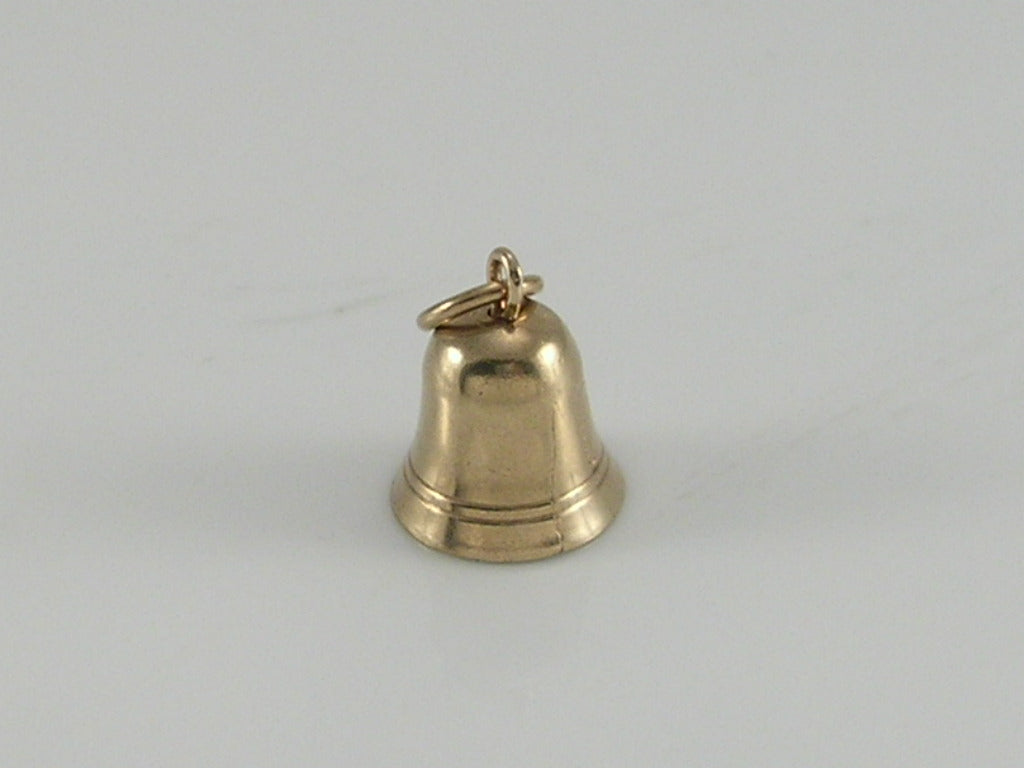 Vintage 9ct Gold Bell Charm