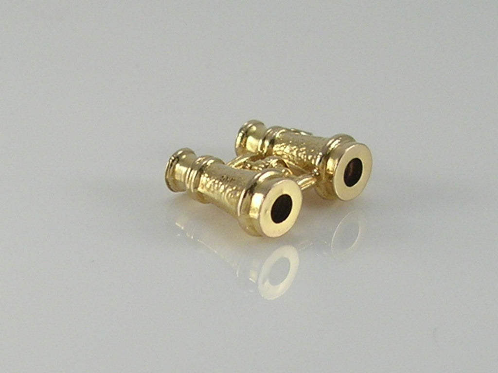 Vintage 9ct Gold Binoculars Charm Pendant H/MK 1962 WHC