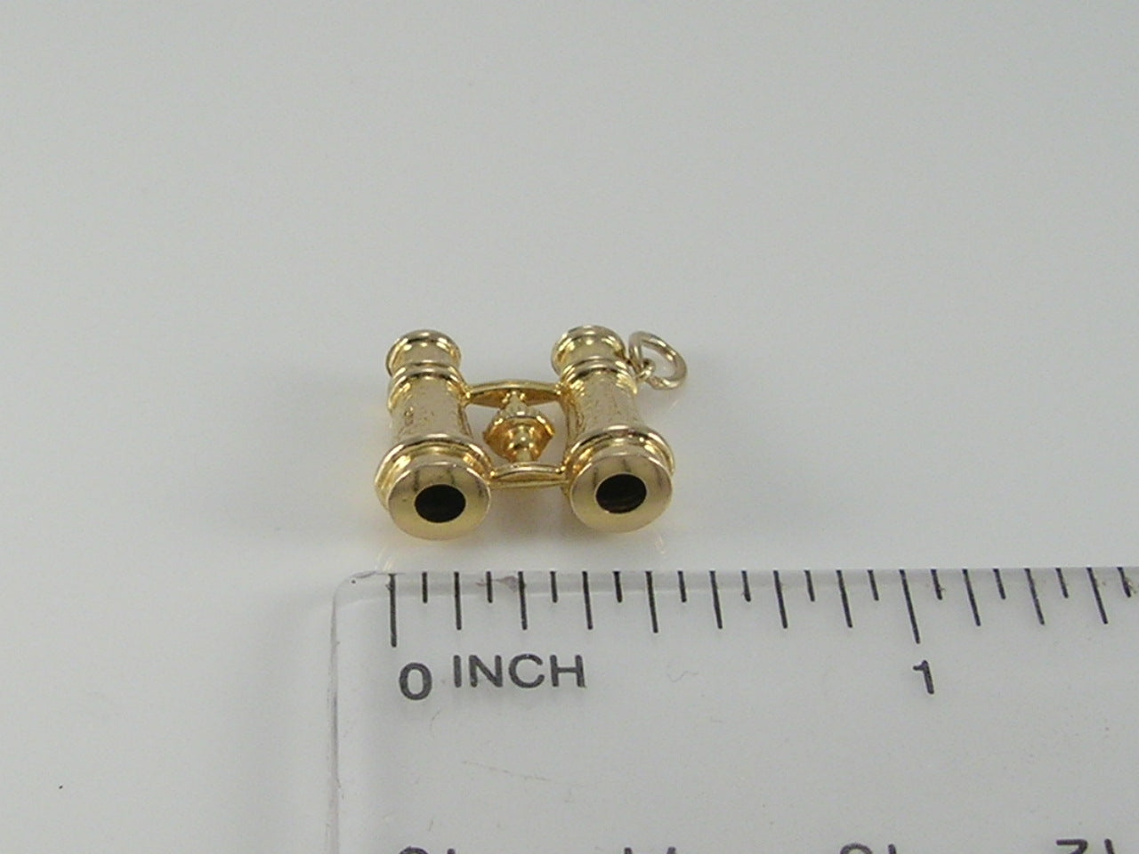 Vintage 9ct Gold Binoculars Charm Pendant H/MK 1962 WHC