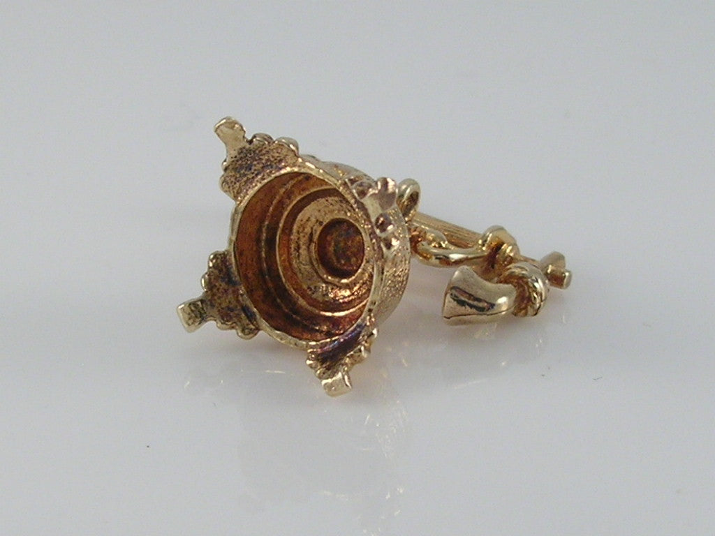 Vintage 3D 9ct Gold Nuvo Telephone Charm H/MK 1972