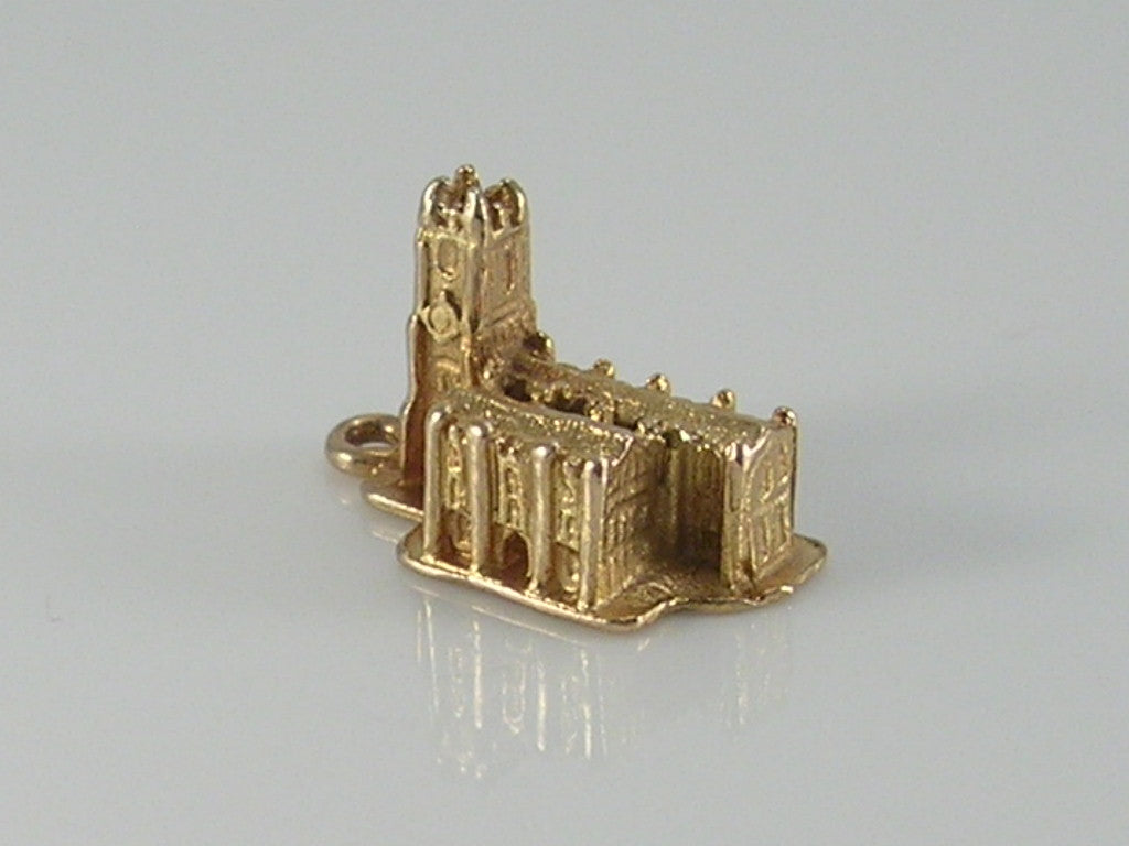 Vintage 9ct Gold Cirencester Parish Church Charm