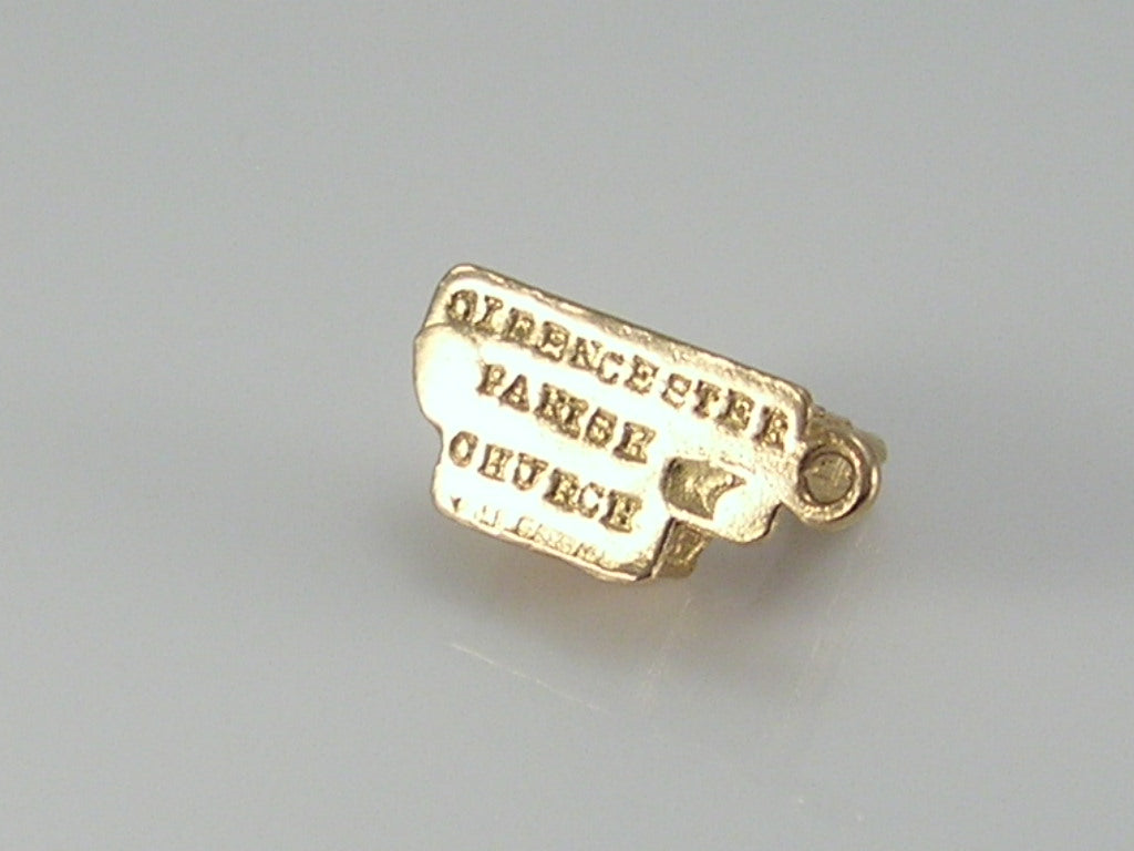 Vintage 9ct Gold Cirencester Parish Church Charm