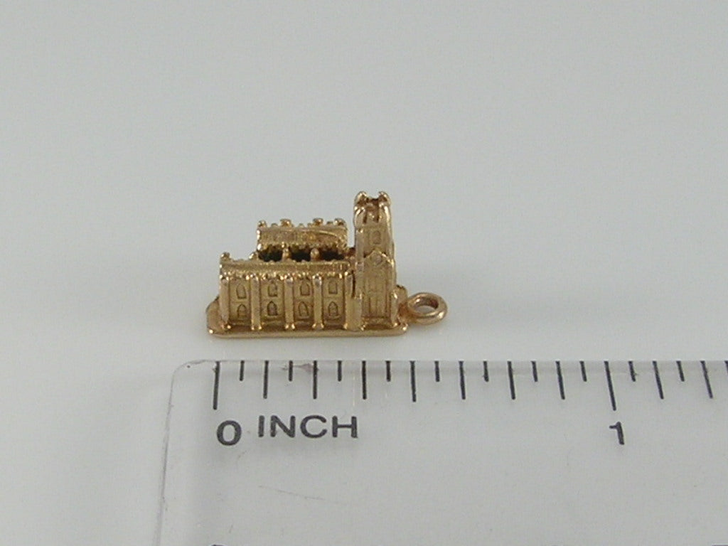 Vintage 9ct Gold Cirencester Parish Church Charm