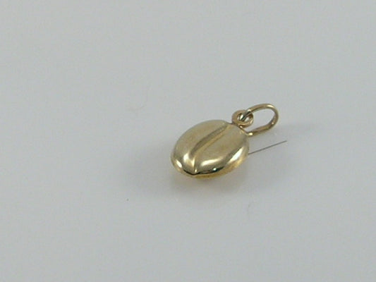 Vintage 9ct Gold Coffee Bean Pendant