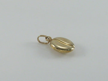 Vintage 9ct Gold Coffee Bean Pendant