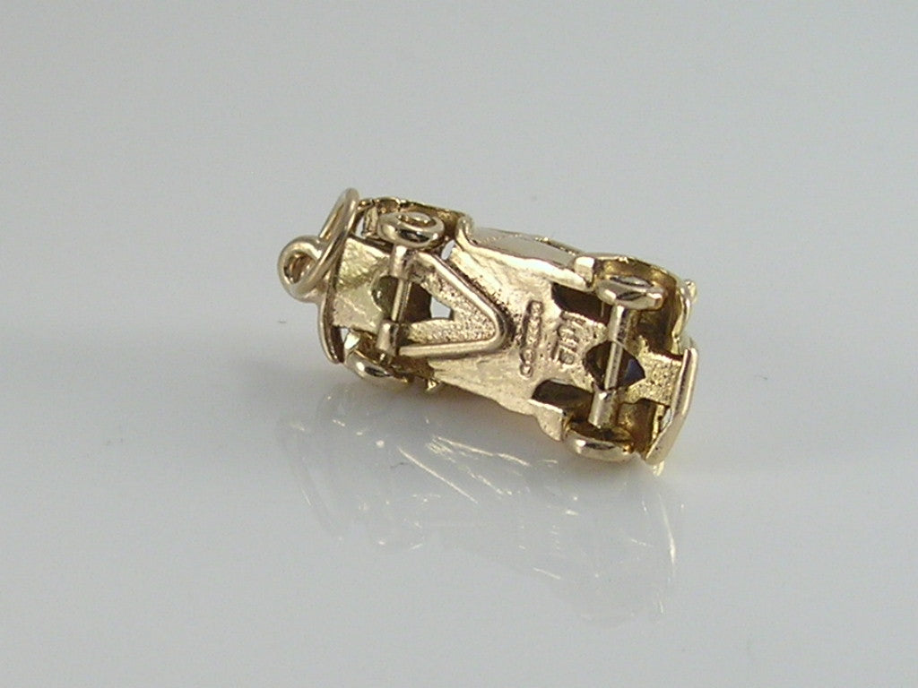 Vintage 9ct Gold Ford Popular Car Charm H/MK 1958