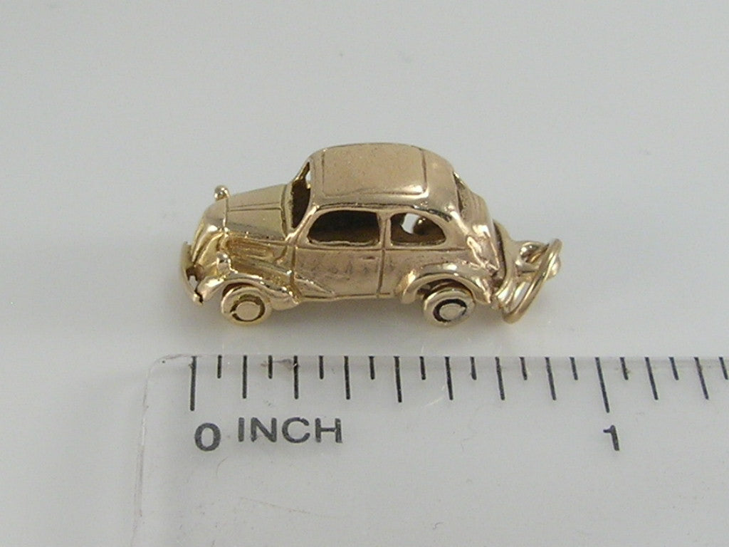 Vintage 9ct Gold Ford Popular Car Charm H/MK 1958