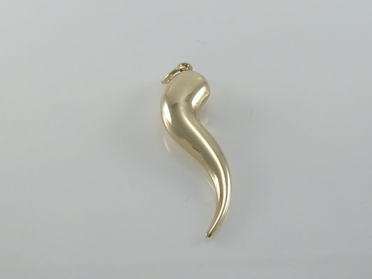 Vintage 9ct Gold Horn of Plenty Pendant H/MK 1990
