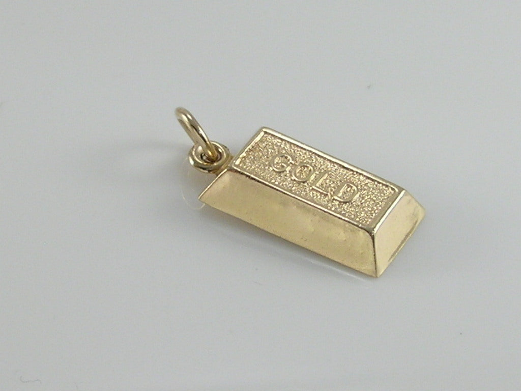 Vintage 9ct Gold Gold Bar Pendant