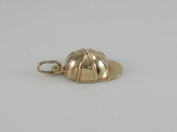 Vintage 9ct Gold UnoAerre Jockey Cap Charm Pendant