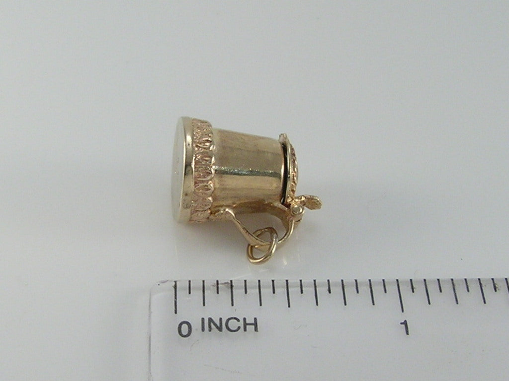 Vintage 9ct Gold Beer Tankard Stein Charm H?MK 1966