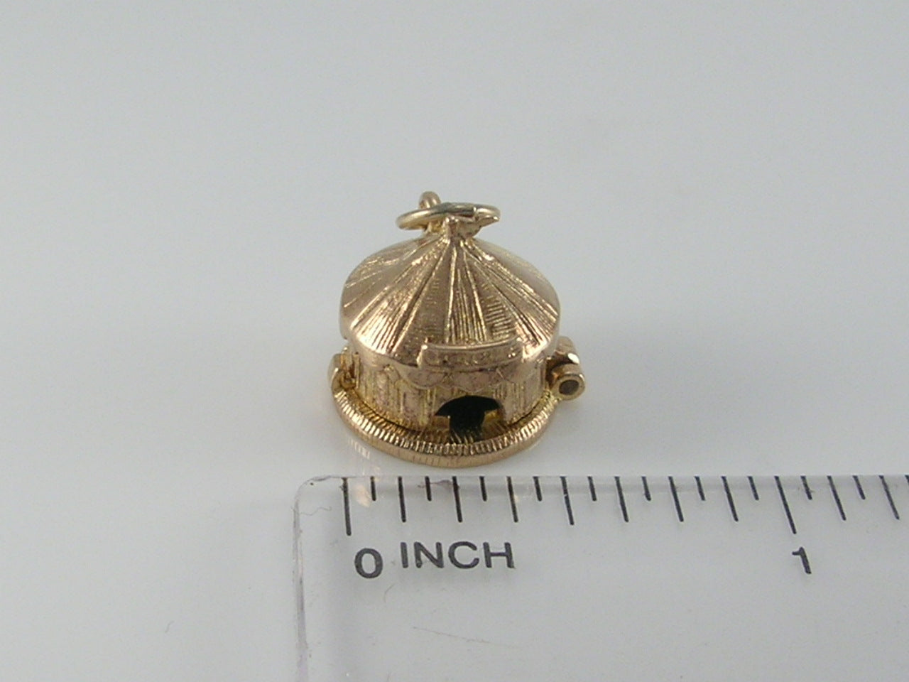 Vintage 9ct Gold Circus Tent Charm