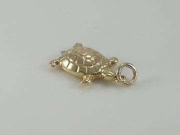 Vintage 9ct Gold Tortoise/Turtle Charm  H/MK 1967 GJLd