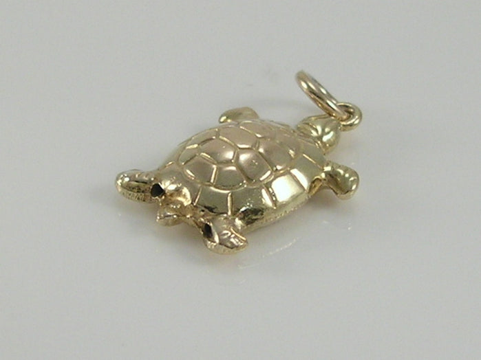 Vintage 9ct Gold Tortoise/Turtle Charm  H/MK 1967 GJLd