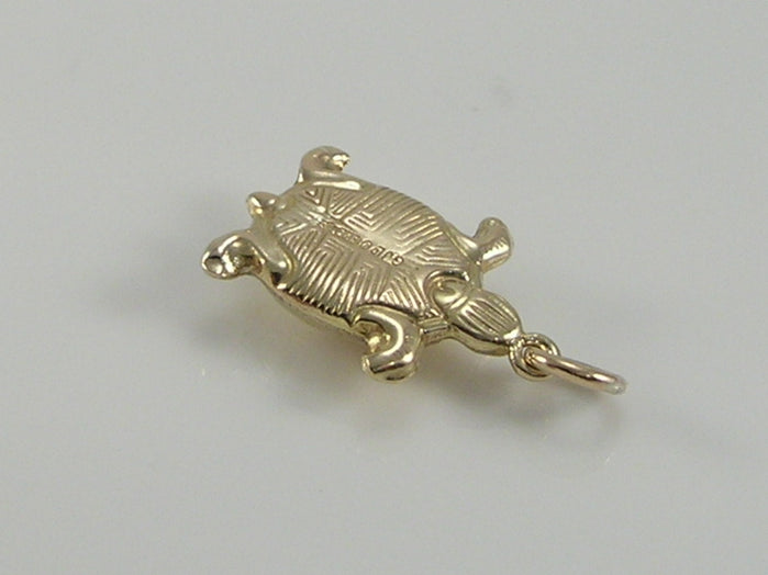 Vintage 9ct Gold Tortoise/Turtle Charm  H/MK 1967 GJLd