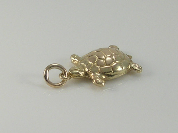 Vintage 9ct Gold Tortoise/Turtle Charm  H/MK 1967 GJLd