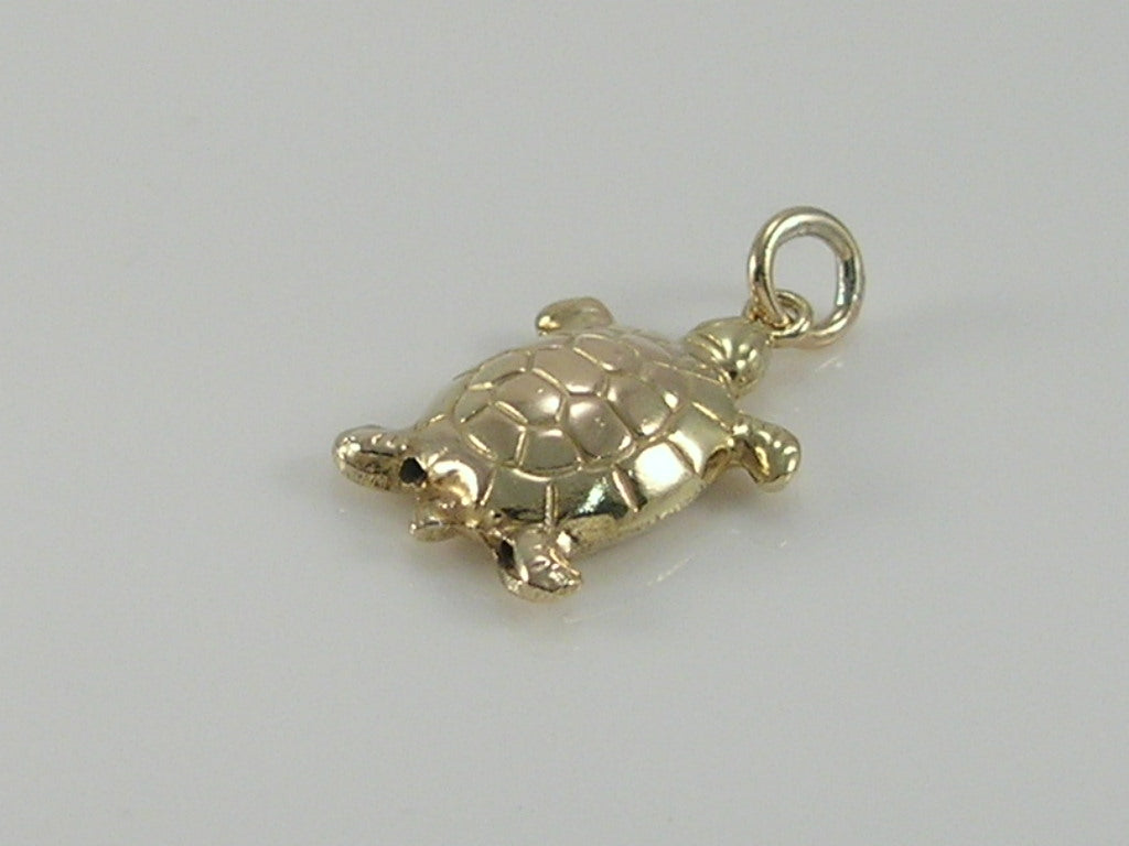 Vintage 9ct Gold Tortoise/Turtle Charm  H/MK 1967 GJLd