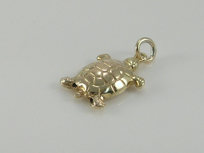 Vintage 9ct Gold Tortoise/Turtle Charm  H/MK 1967 GJLd