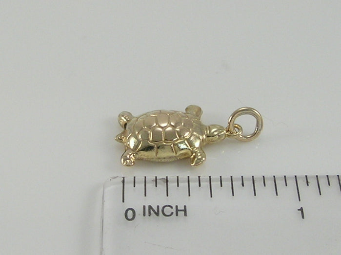 Vintage 9ct Gold Tortoise/Turtle Charm  H/MK 1967 GJLd
