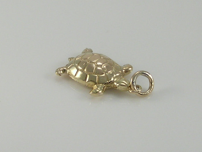 Vintage 9ct Gold Tortoise/Turtle Charm  H/MK 1967 GJLd