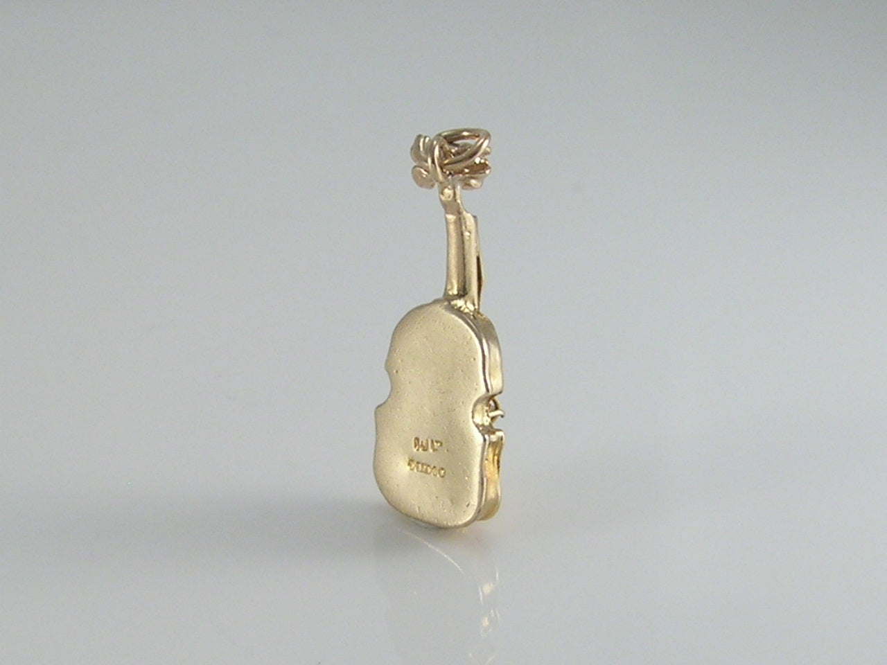 Vintage 9ct Gold Violin Charm