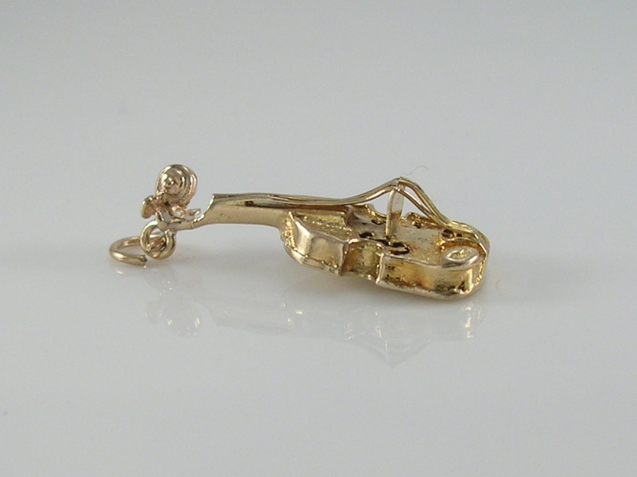 Vintage 9ct Gold Violin Charm